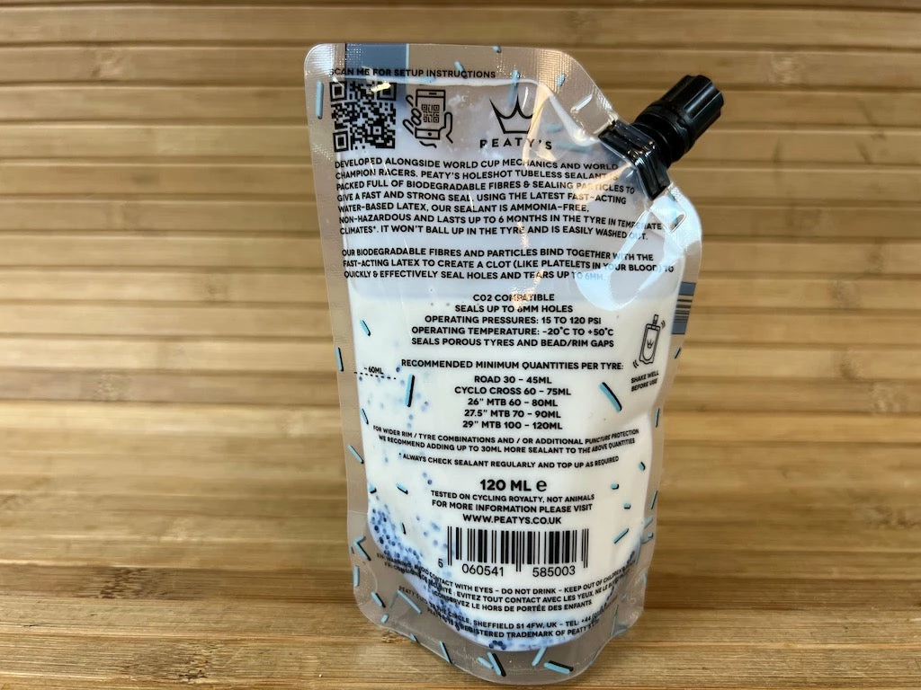 Peaty's Holeshot BioFibre Tubeless Tire Sealant 120ml Dichtmilch 2 Peaty's Holeshot BioFibre Tubeless Tire Sealant 120ml Dichtmilch – Bild 2
