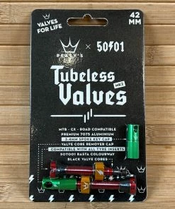 Federung Verkäufe 2022 26 Peaty's Tubeless Ventile MK2 42mm Rasta