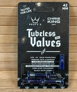 Peaty's Tubeless Ventile MK2 42mm Navy