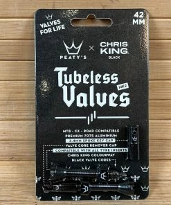Peaty's Tubeless Ventile MK2 42mm Black