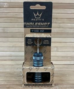Peaty's Holeshot Tubeless Puncture Plugger Reparatur Kit Matte Slate