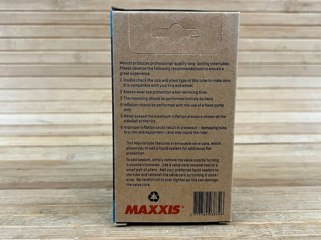 Maxxis Schlauch 29" 2.2/2.5 FV Freeride Presta 36mm 5 Maxxis Schlauch 29" 2.2/2.5 FV Freeride Presta 36mm – Bild 5