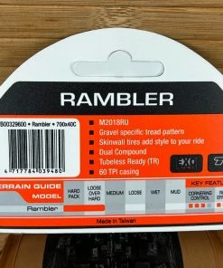 Maxxis Rambler Tanwall Reifen 700 X 40C EXO TR Gravel -Federung Verkäufe 2022 IMG 8803