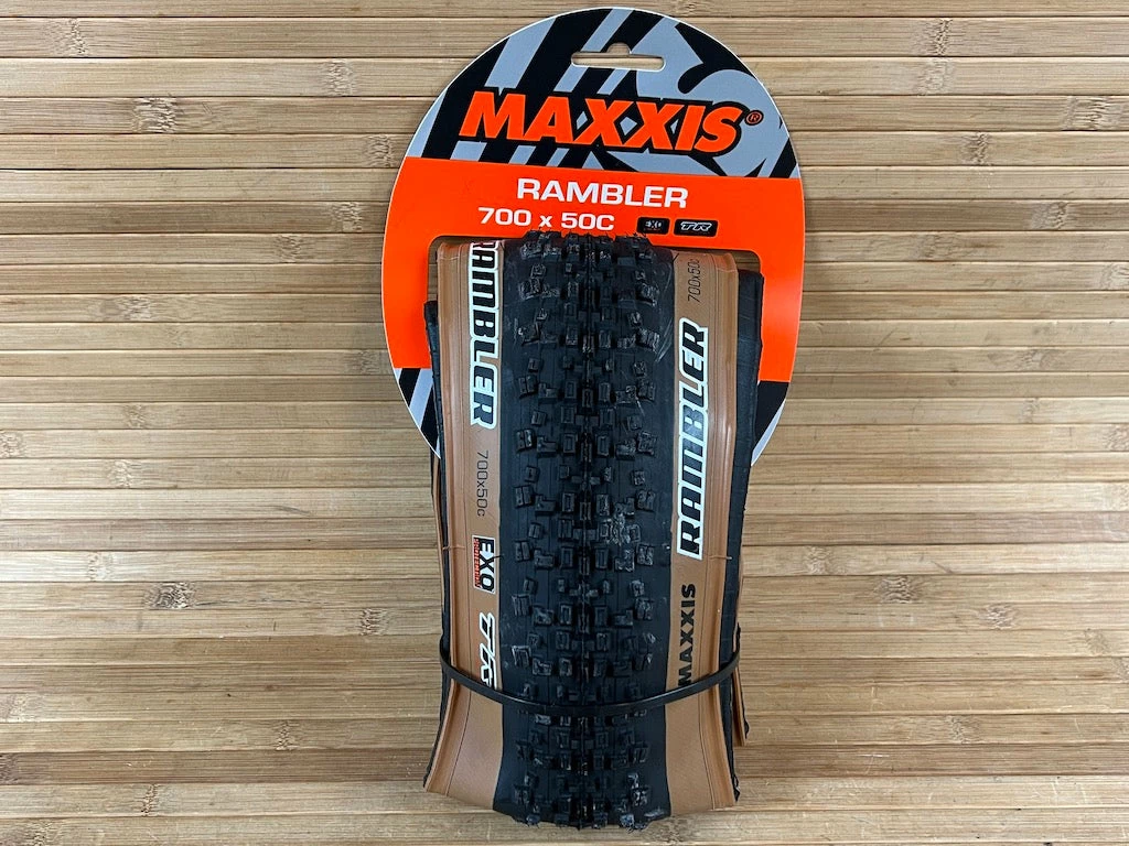 Maxxis Rambler Tanwall Reifen 700 X 50C EXO TR Gravel 1 Maxxis Rambler Tanwall Reifen 700 X 50C EXO TR Gravel