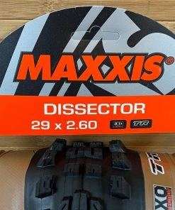 Maxxis Dissector Tanwall Reifen 29 X 2.6 EXO TR 6 Maxxis Dissector Tanwall Reifen 29 X 2.6 EXO TR -Federung Verkäufe 2022 IMG 8827