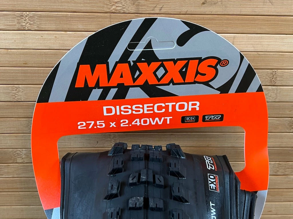 Maxxis Dissector Reifen 27.5 X 2.4 EXO TR Dual 3 Maxxis Dissector Reifen 27.5 X 2.4 EXO TR Dual – Bild 3