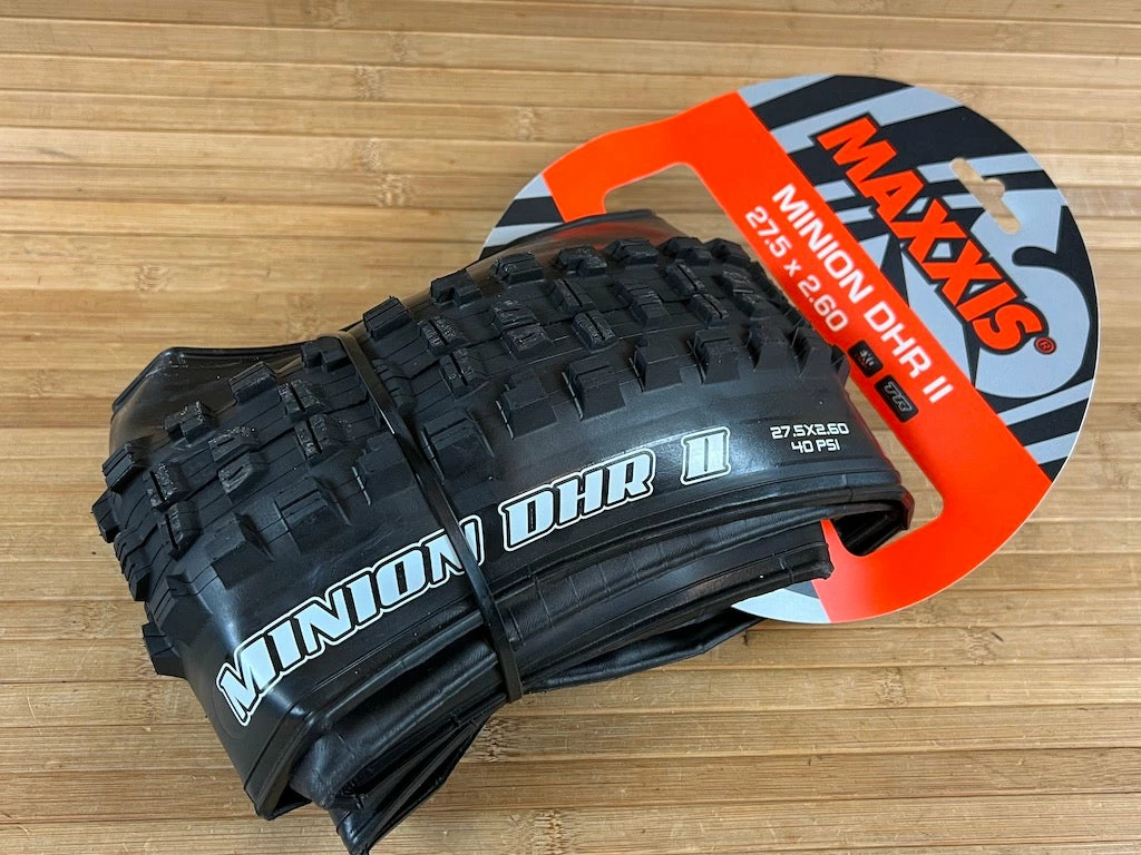 Maxxis Minion DHR II Reifen 27.5 X 2.6 EXO TR 2 Maxxis Minion DHR II Reifen 27.5 X 2.6 EXO TR – Bild 2