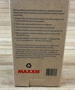 Maxxis Schlauch 24" 2.5/2.7 FV Downhill Presta 9 Maxxis Schlauch 24" 2.5/2.7 FV Downhill Presta -Federung Verkäufe 2022 IMG 8904 387e7f16 f47c 413c 81d4 0d3f243035c6
