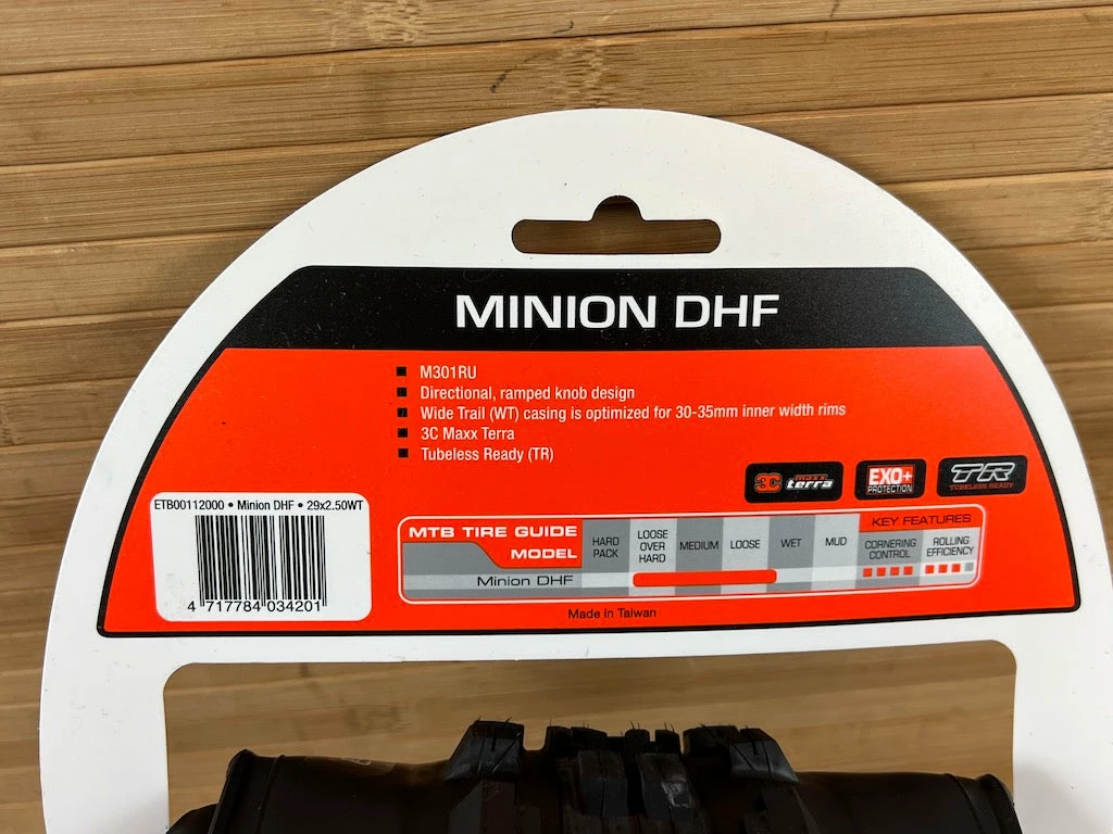 Maxxis Minion DHF Reifen 29 X 2.5 EXO+ TR 3C Maxx Terra 4 Maxxis Minion DHF Reifen 29 X 2.5 EXO+ TR 3C Maxx Terra – Bild 4