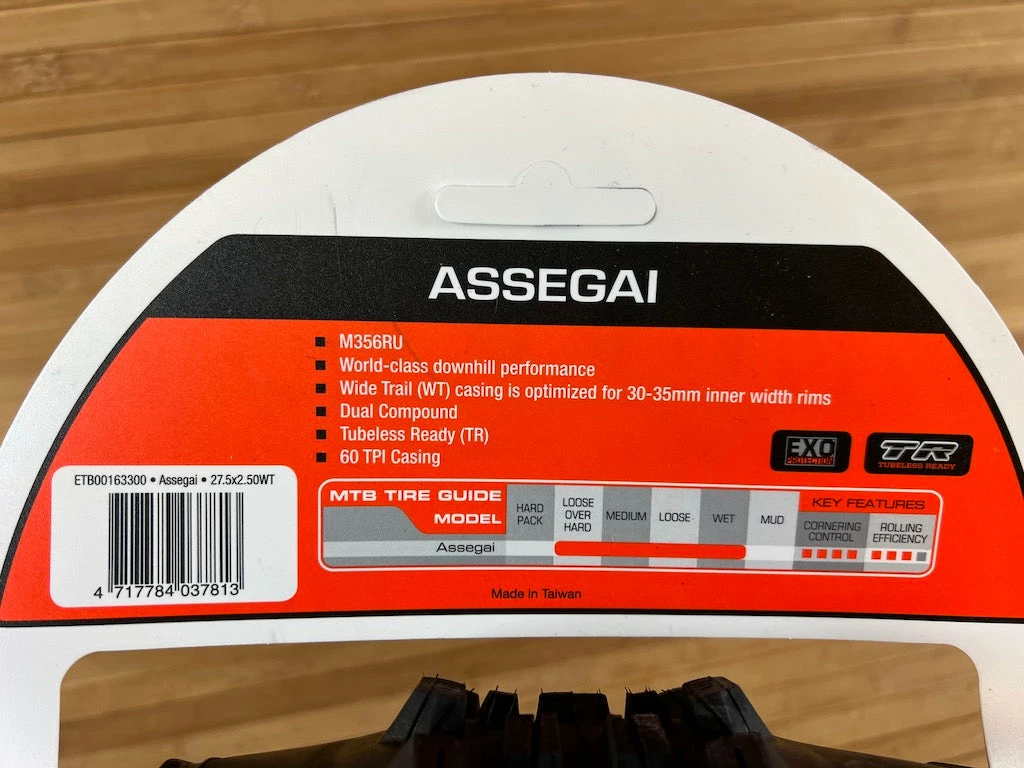 Maxxis Assegai Reifen 27.5 X 2.5 EXO TR 4 Maxxis Assegai Reifen 27.5 X 2.5 EXO TR – Bild 4