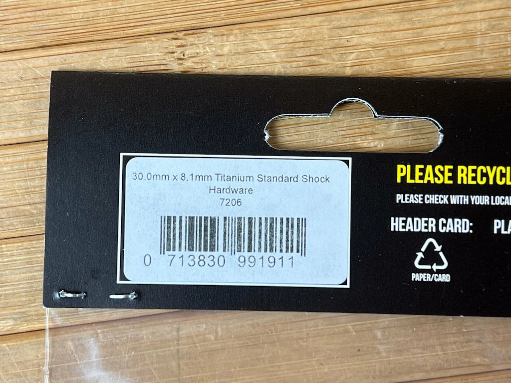 Burgtec TITAN Dämpferbuchse 30x8mm 3 Burgtec TITAN Dämpferbuchse 30x8mm – Bild 3