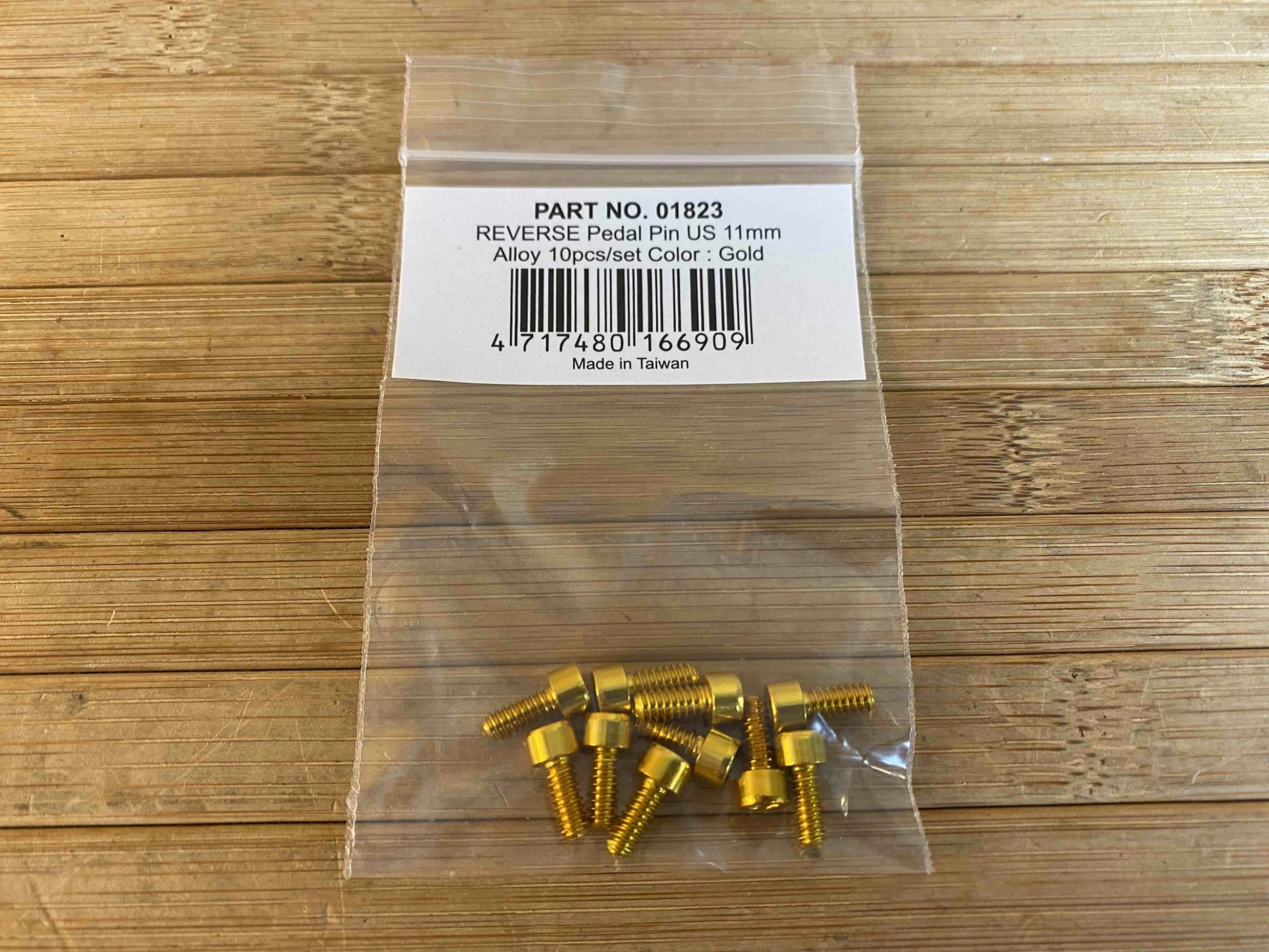 Reverse Components 10x Pedal Pins (Alu) US Für Escape Pro+Black ONE Gold 1 Reverse Components 10x Pedal Pins (Alu) US Für Escape Pro+Black ONE Gold