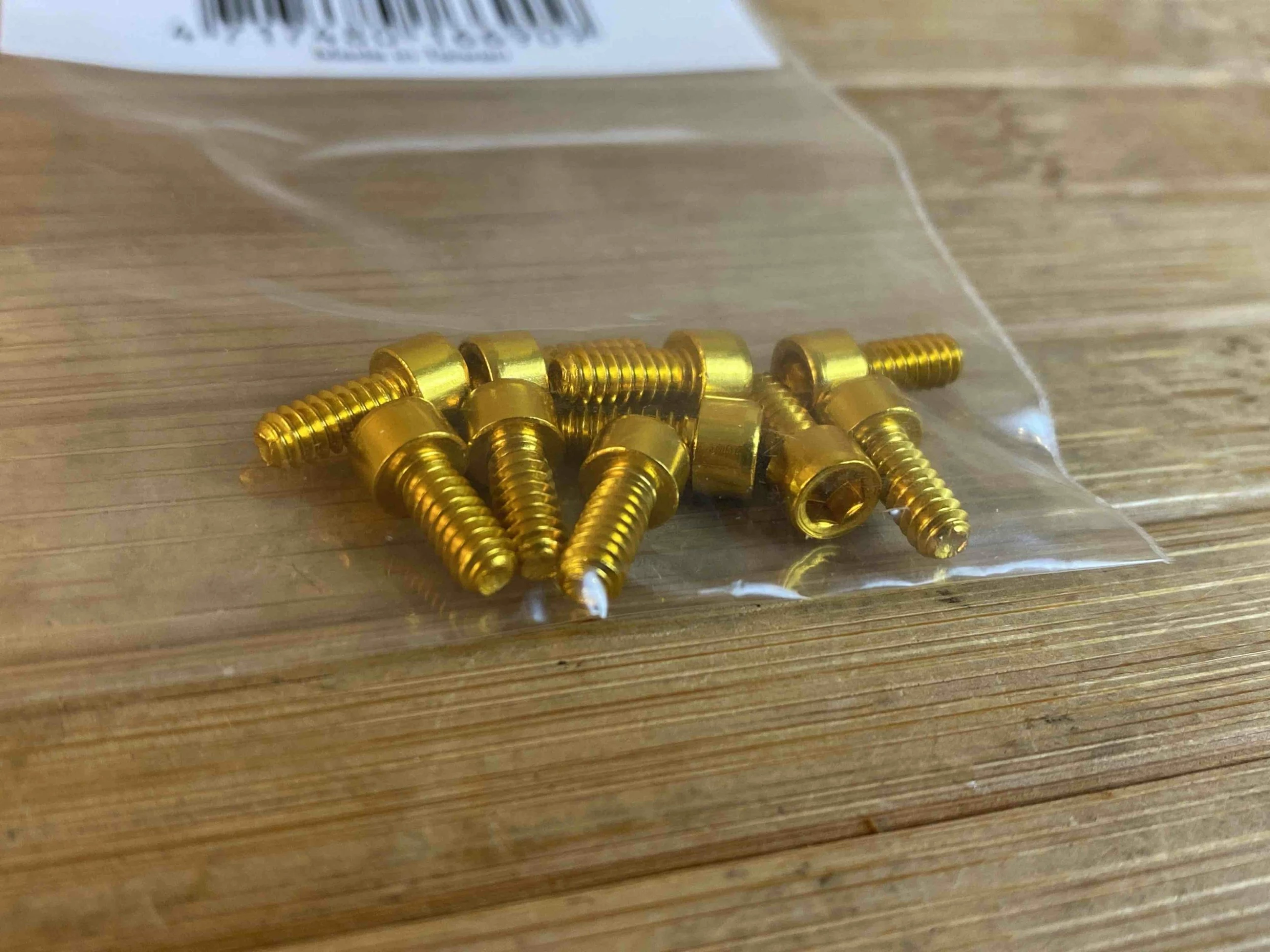 Reverse Components 10x Pedal Pins (Alu) US Für Escape Pro+Black ONE Gold 2 Reverse Components 10x Pedal Pins (Alu) US Für Escape Pro+Black ONE Gold – Bild 2