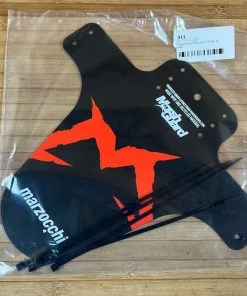 Marsh Guard Marzocchi Mud Guard White & Red